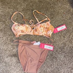 Taupe bikini, new with tags